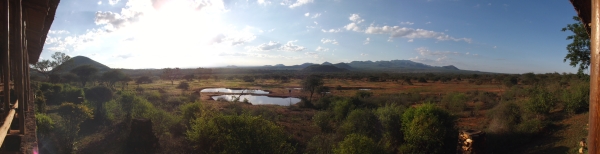 View from Kilaguni Lodge